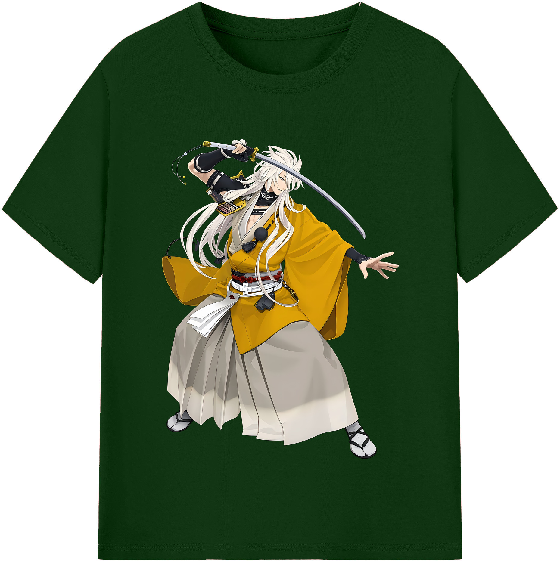 （画像用） 刀剣乱舞 Touken Ranbu 綿100％半袖Tシャツ（フロントプリント）